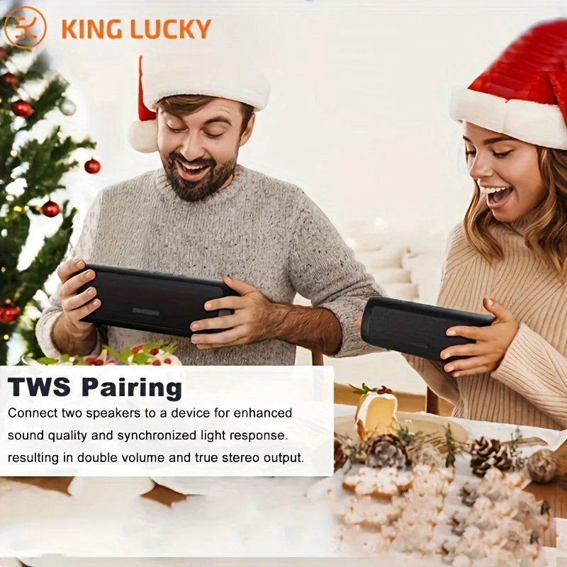 Bluetooth Speaker Kinglucky K17 HD Sound Waterproof 24H Playtime